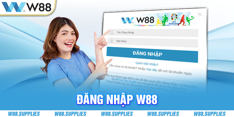 Đăng nhập W88